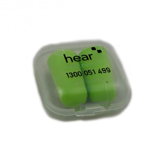 Printed Coloured Ear Plugs